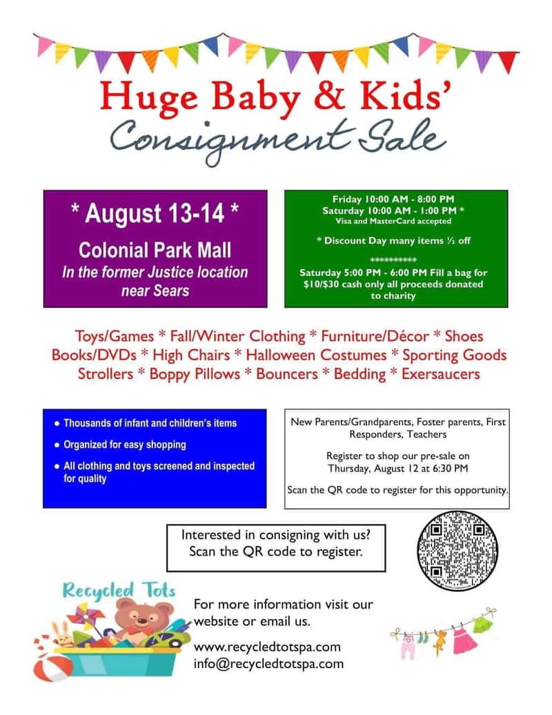 Huge Baby & Kids Consignment Sale